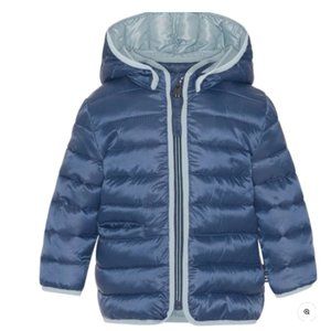 Molo  Harmony hooded padded jacket - Denim - Size 104 cm / Size 4 - Brand NWT